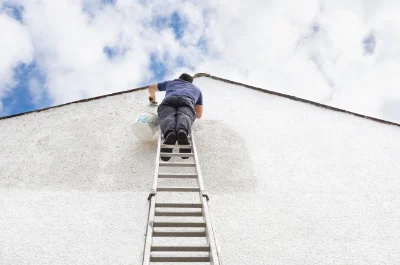 Peinture extérieure à Lauzerte — façades et ravalement